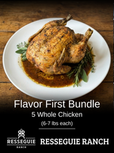 The "Flavor-First" Pasture Bundle (5 Large Birds)