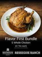 The "Flavor-First" Pasture Bundle (5 Large Birds)